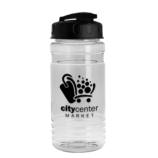Groove Tritan® Bottle with Flip-Top Lid - 20 oz.