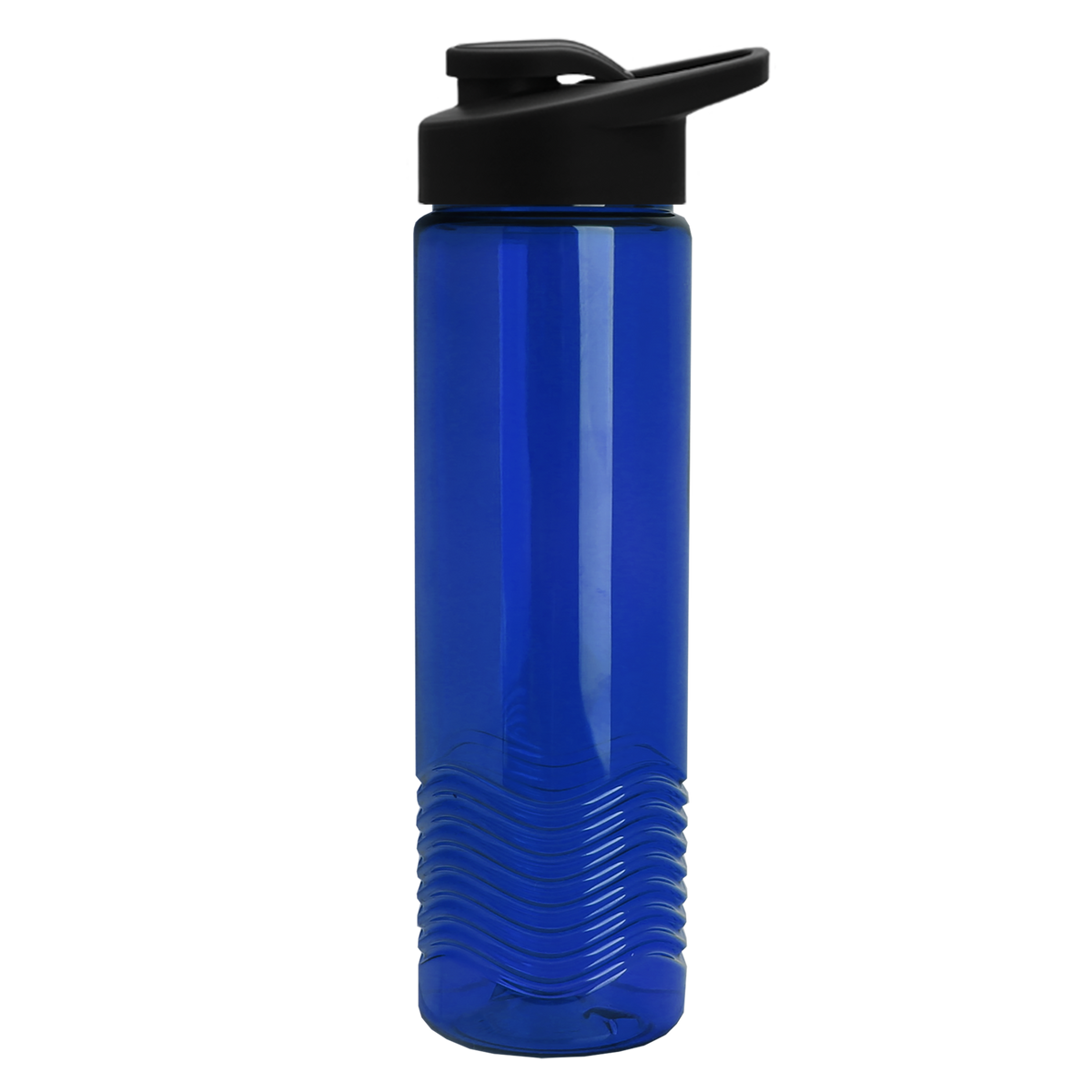 Custom logo Wave Tritan® Bottle with Drink-Thru Lid - 24 oz.