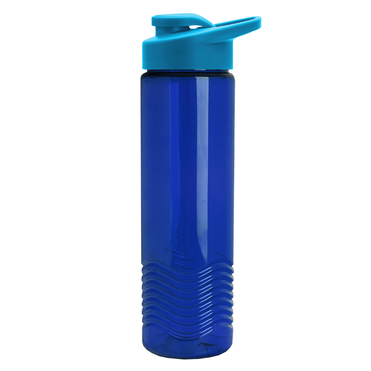 Custom logo Wave Tritan® Bottle with Drink-Thru Lid - 24 oz.