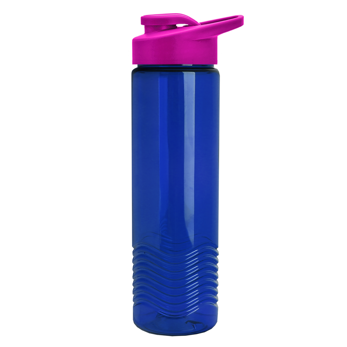 Custom logo Wave Tritan® Bottle with Drink-Thru Lid - 24 oz.