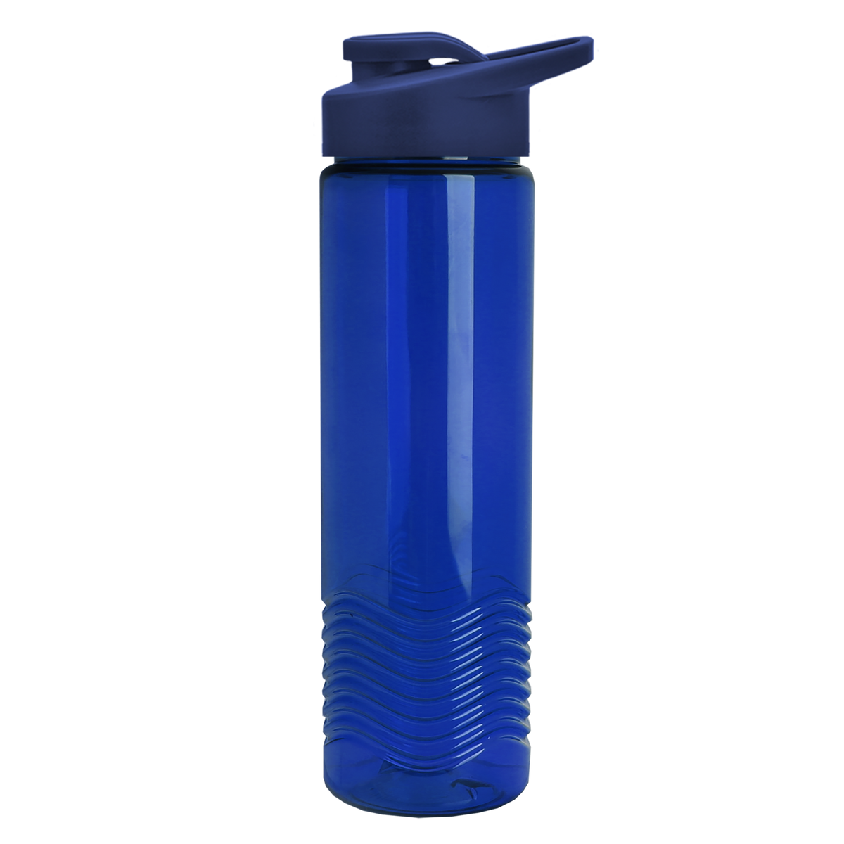 Custom logo Wave Tritan® Bottle with Drink-Thru Lid - 24 oz.