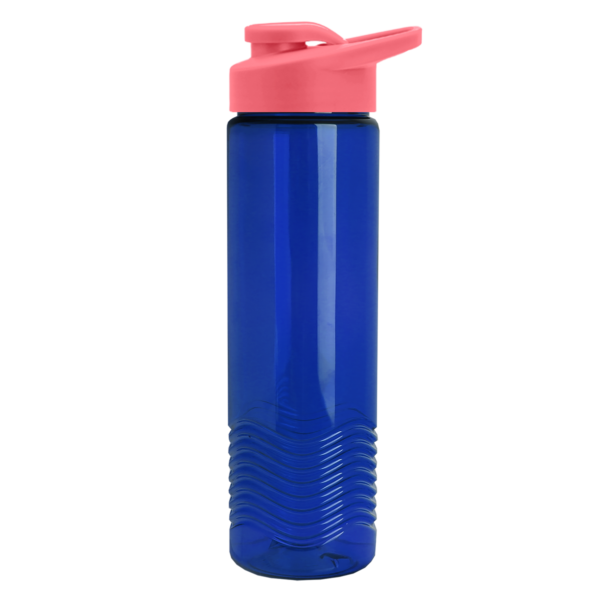 Custom logo Wave Tritan® Bottle with Drink-Thru Lid - 24 oz.