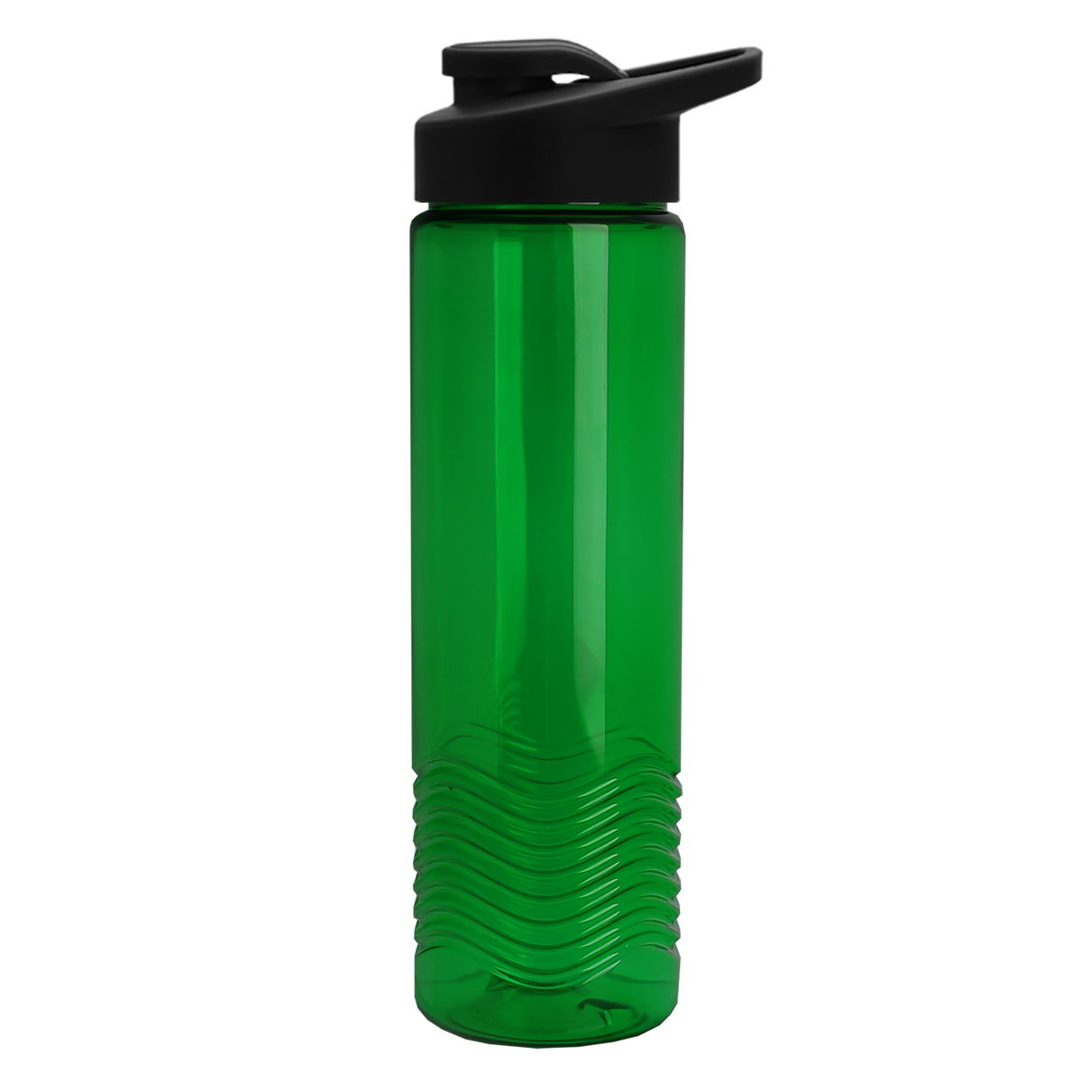 Custom logo Wave Tritan® Bottle with Drink-Thru Lid - 24 oz.