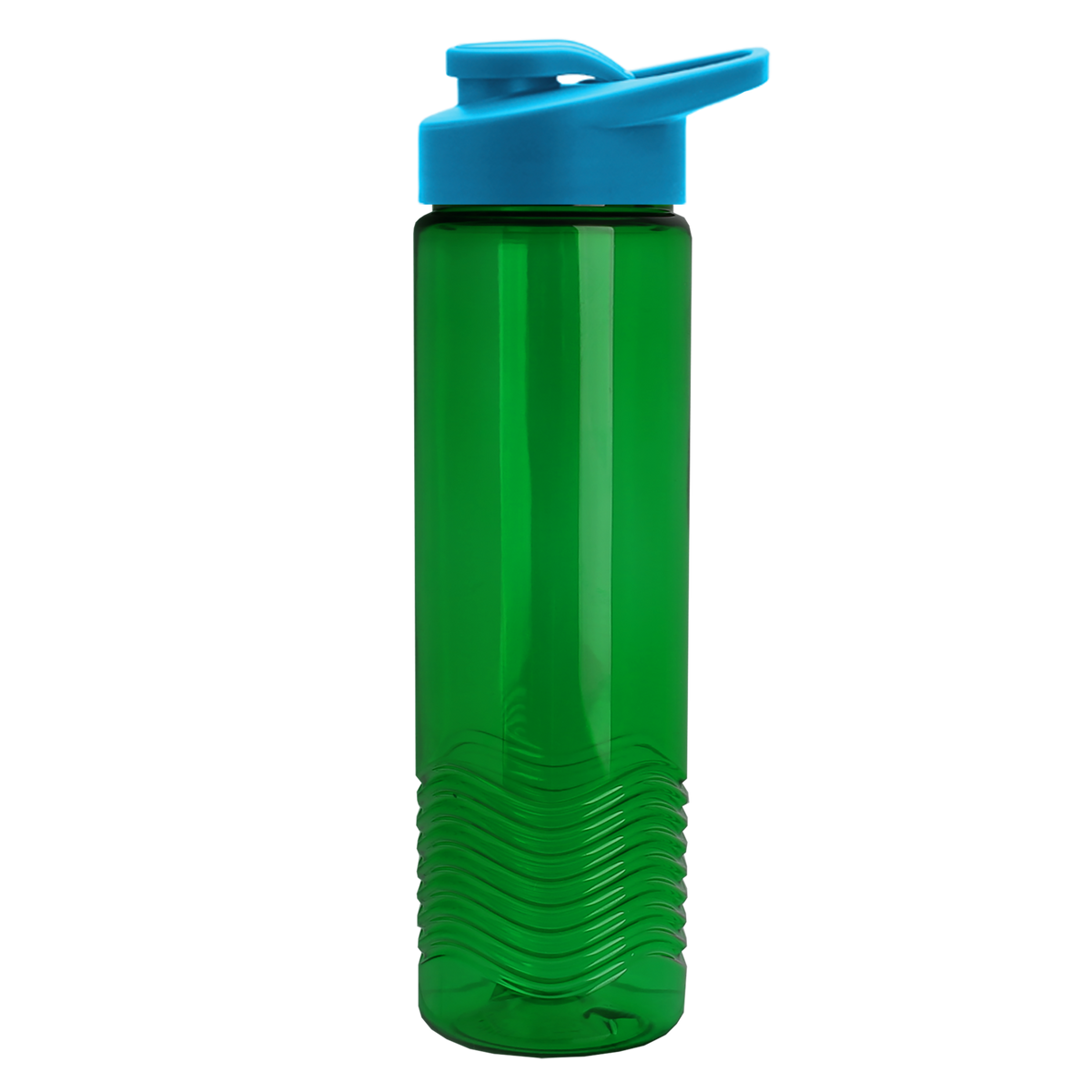 Custom logo Wave Tritan® Bottle with Drink-Thru Lid - 24 oz.