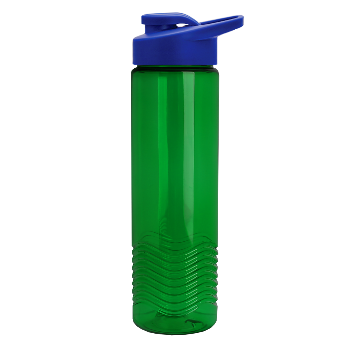 Custom logo Wave Tritan® Bottle with Drink-Thru Lid - 24 oz.