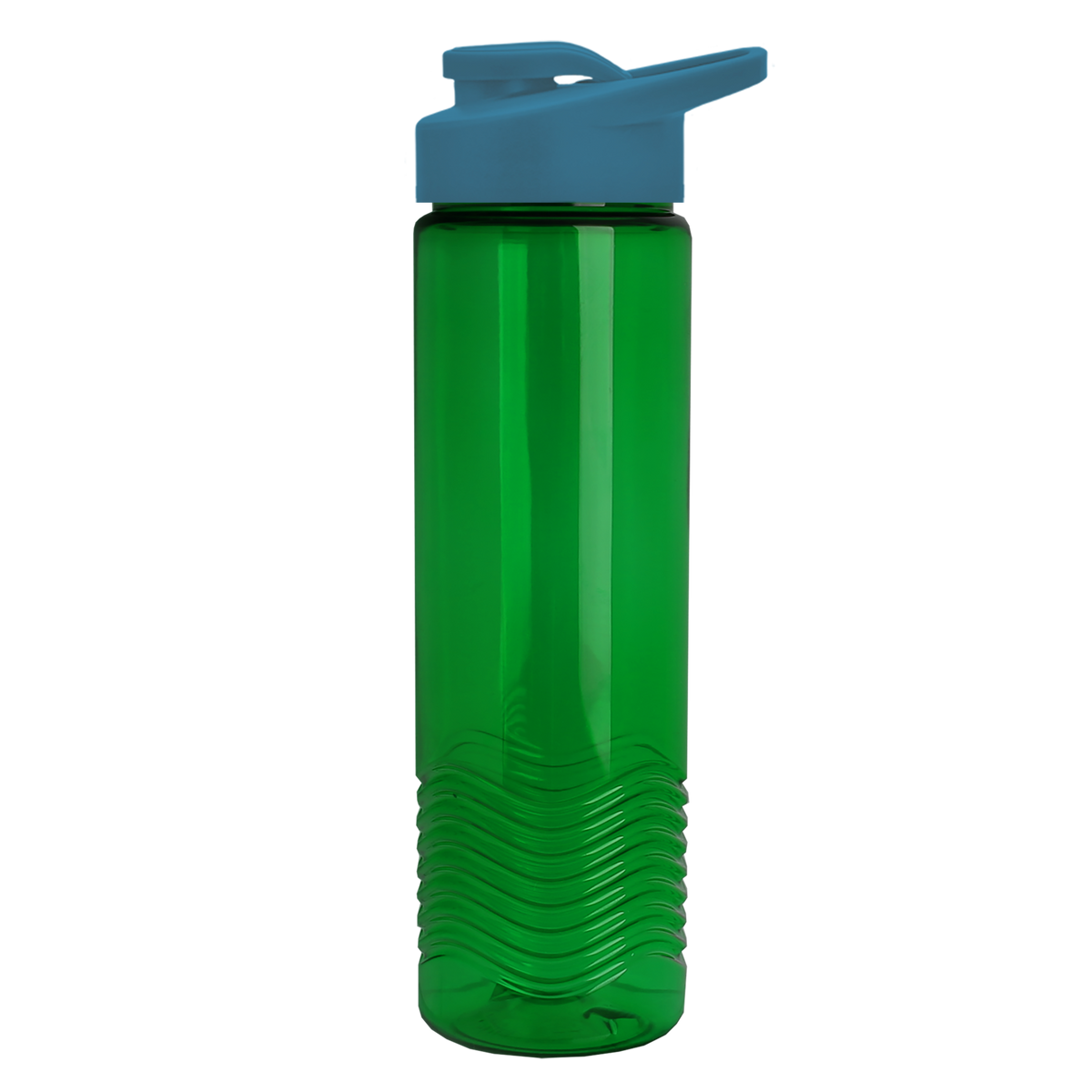Custom logo Wave Tritan® Bottle with Drink-Thru Lid - 24 oz.