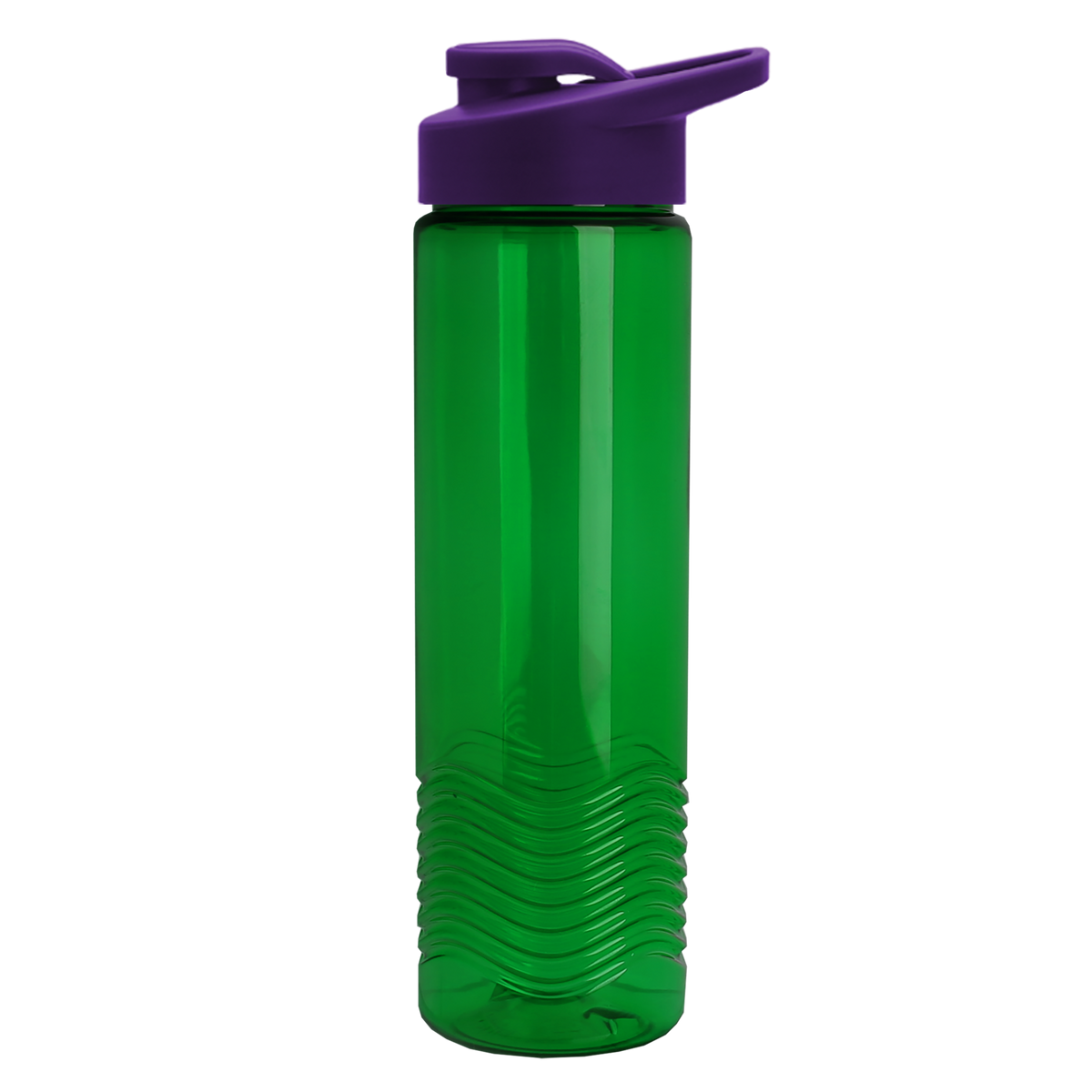 Custom logo Wave Tritan® Bottle with Drink-Thru Lid - 24 oz.