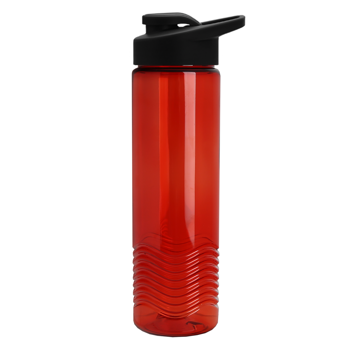 Custom logo Wave Tritan® Bottle with Drink-Thru Lid - 24 oz.