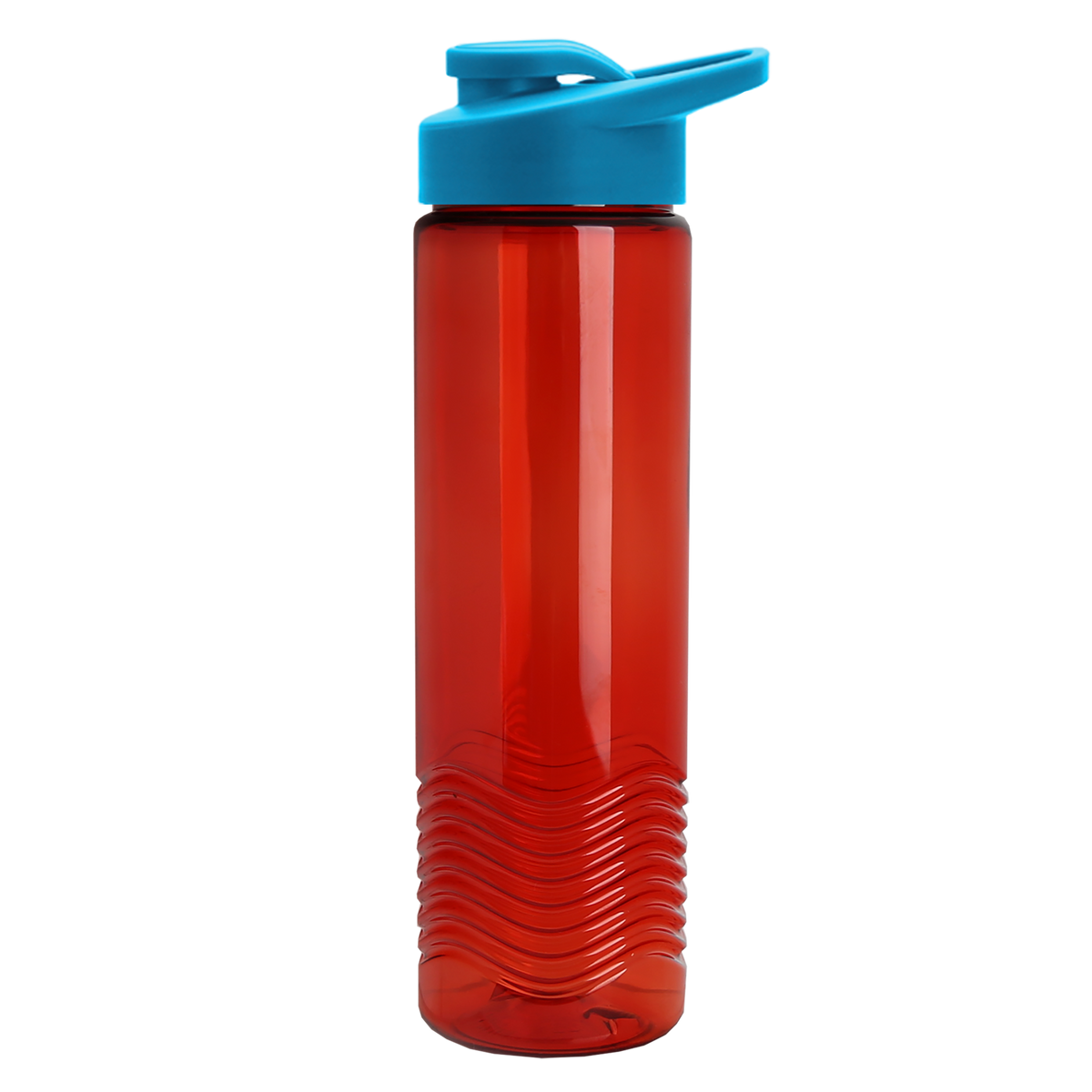 Custom logo Wave Tritan® Bottle with Drink-Thru Lid - 24 oz.
