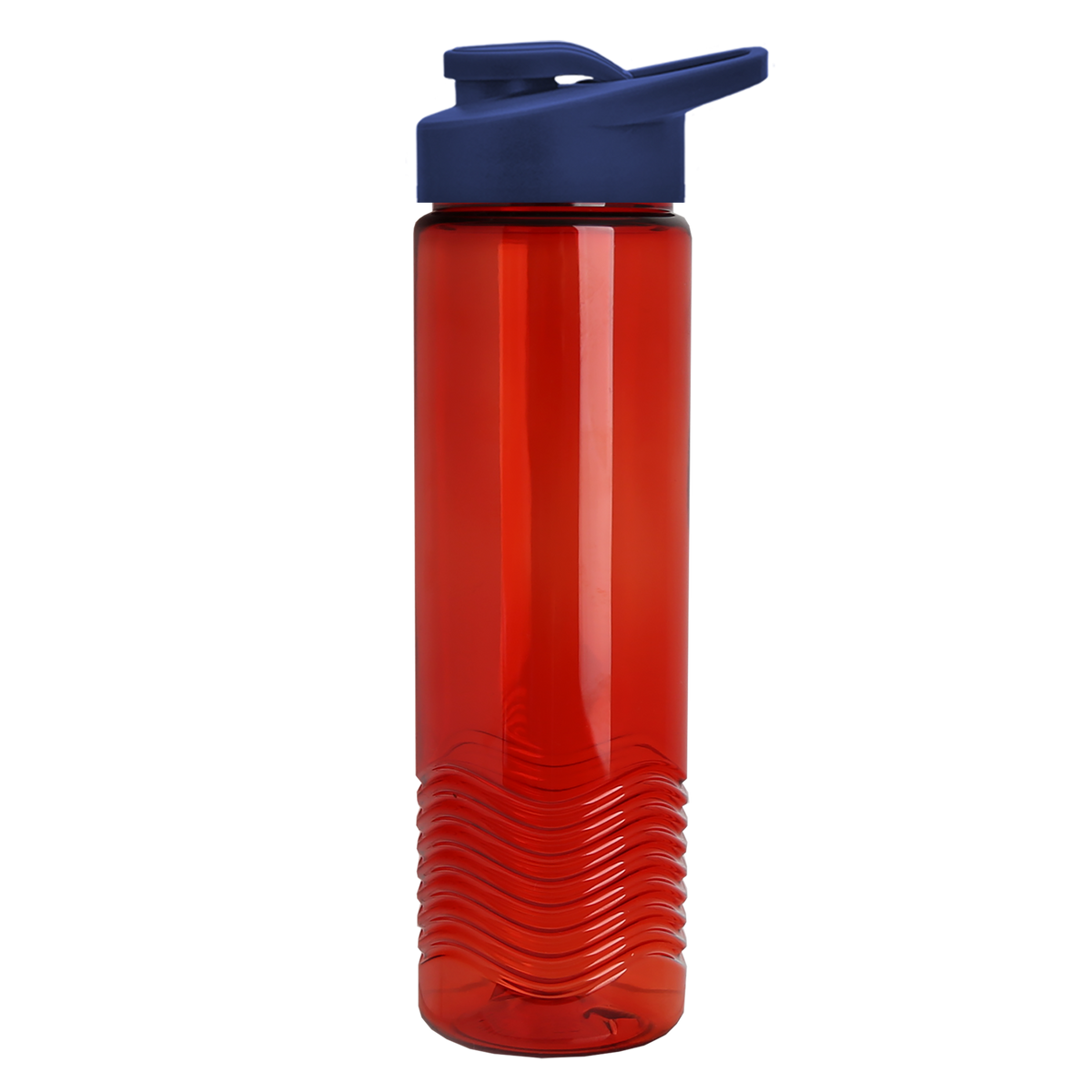 Custom logo Wave Tritan® Bottle with Drink-Thru Lid - 24 oz.