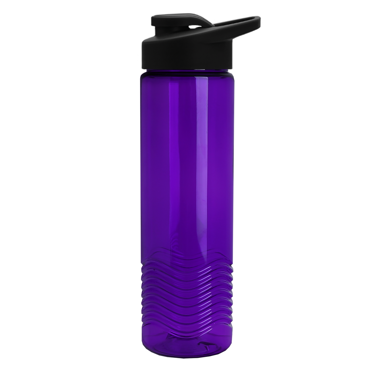 Custom logo Wave Tritan® Bottle with Drink-Thru Lid - 24 oz.