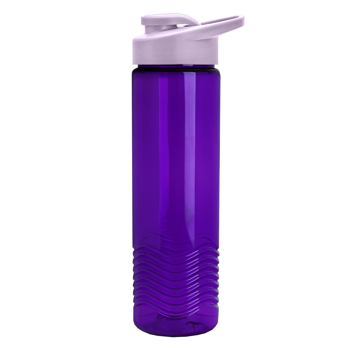 Custom logo Wave Tritan® Bottle with Drink-Thru Lid - 24 oz.