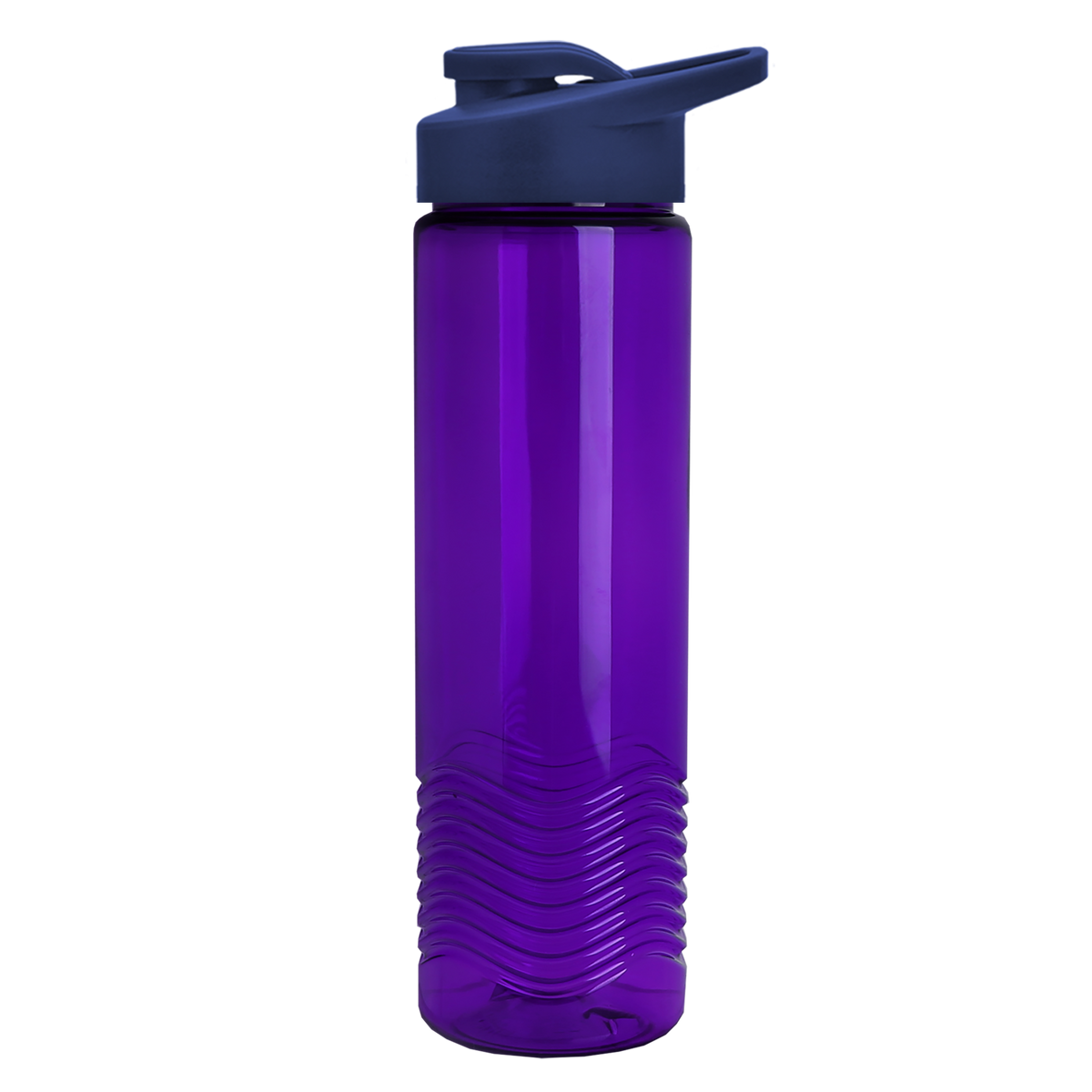 Custom logo Wave Tritan® Bottle with Drink-Thru Lid - 24 oz.