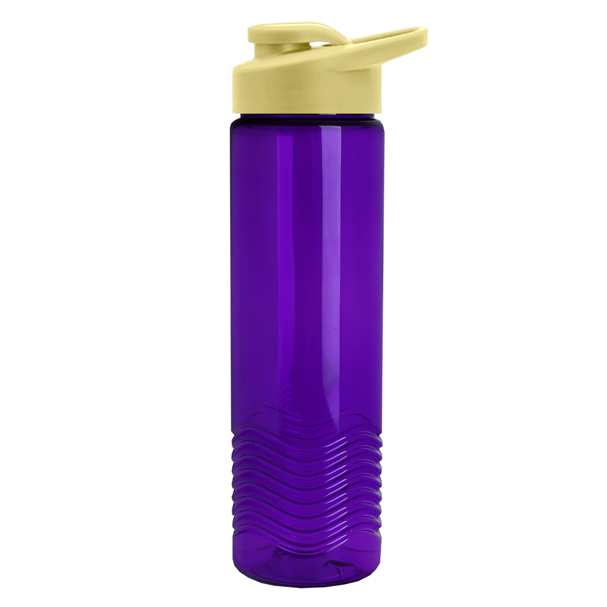 Custom logo Wave Tritan® Bottle with Drink-Thru Lid - 24 oz.