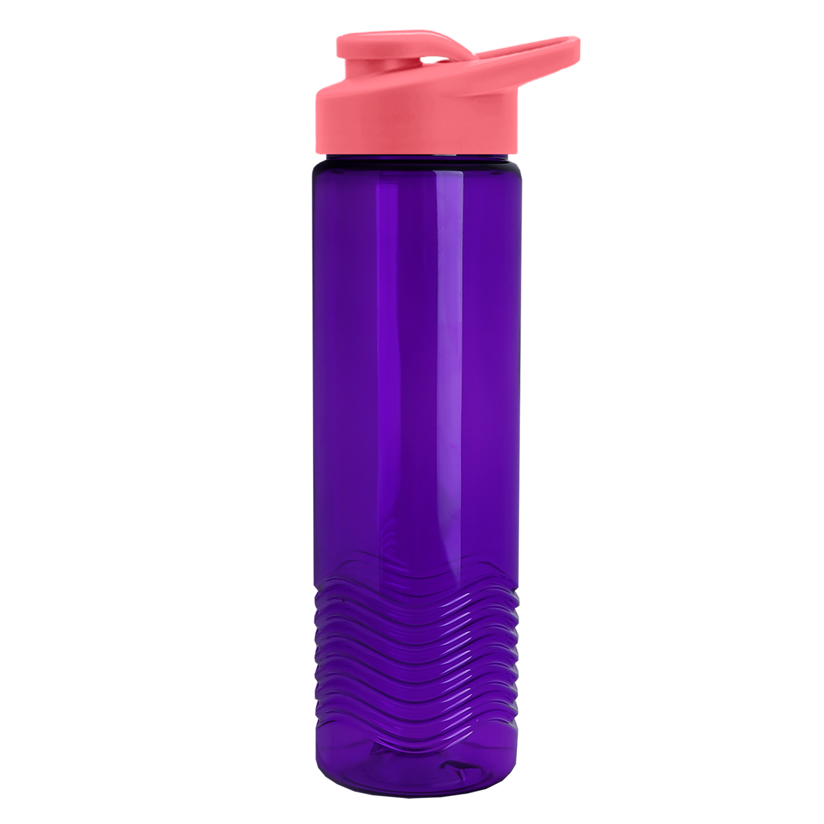 Custom logo Wave Tritan® Bottle with Drink-Thru Lid - 24 oz.