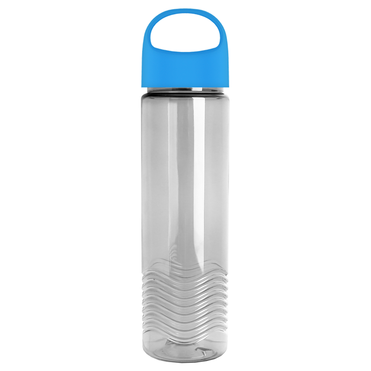 Custom logo Wave Tritan® Bottle with Oval Crest Lid - 24 oz.