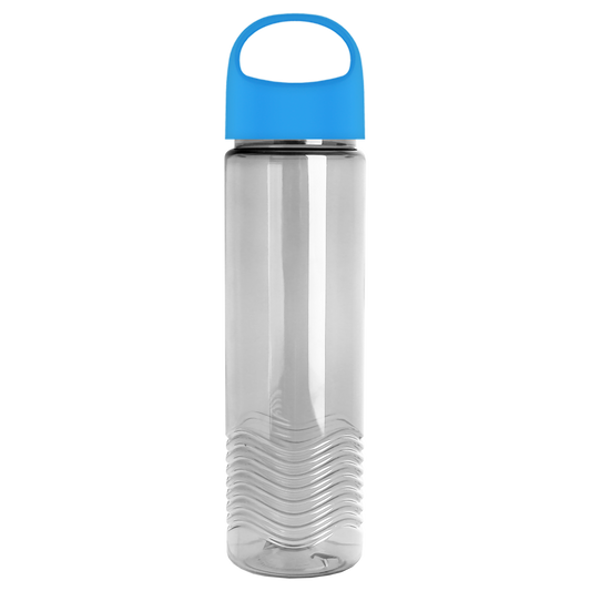 Wave Tritan® Bottle with Oval Crest Lid - 24 oz.