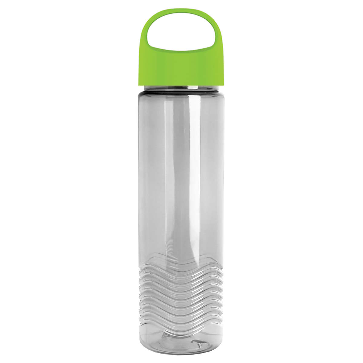 Custom logo Wave Tritan® Bottle with Oval Crest Lid - 24 oz.