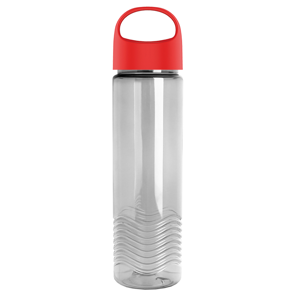 Custom logo Wave Tritan® Bottle with Oval Crest Lid - 24 oz.