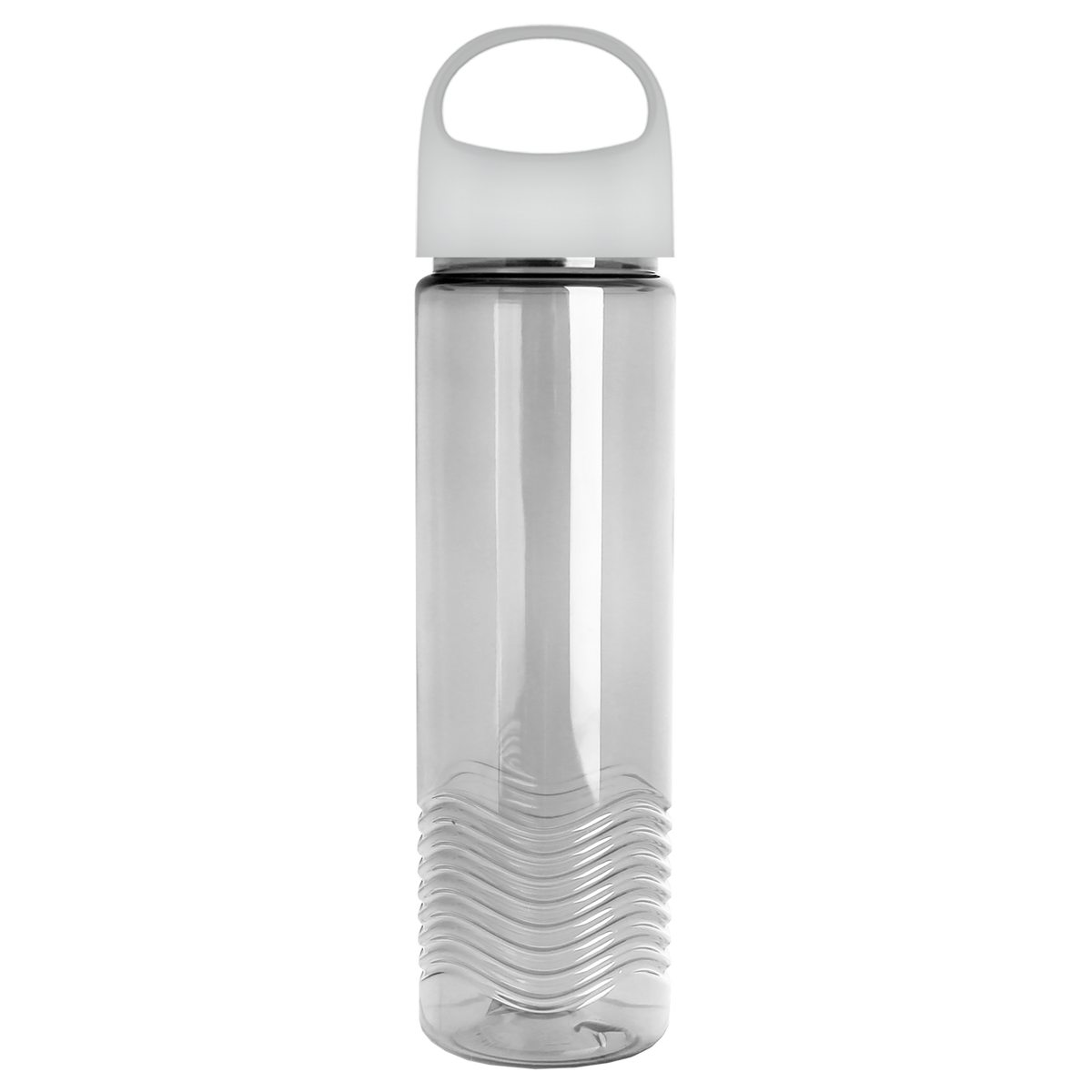 Custom logo Wave Tritan® Bottle with Oval Crest Lid - 24 oz.