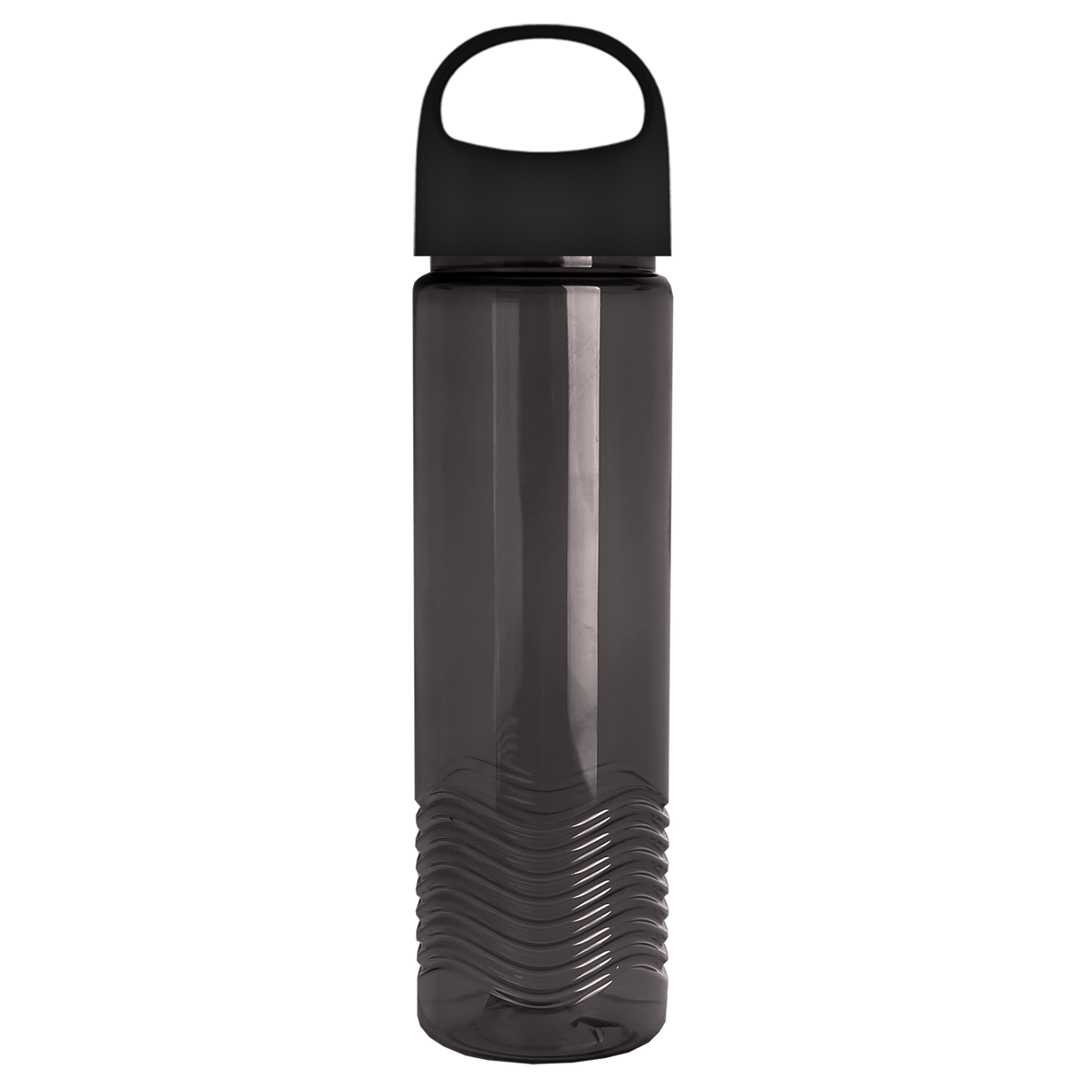 Custom logo Wave Tritan® Bottle with Oval Crest Lid - 24 oz.