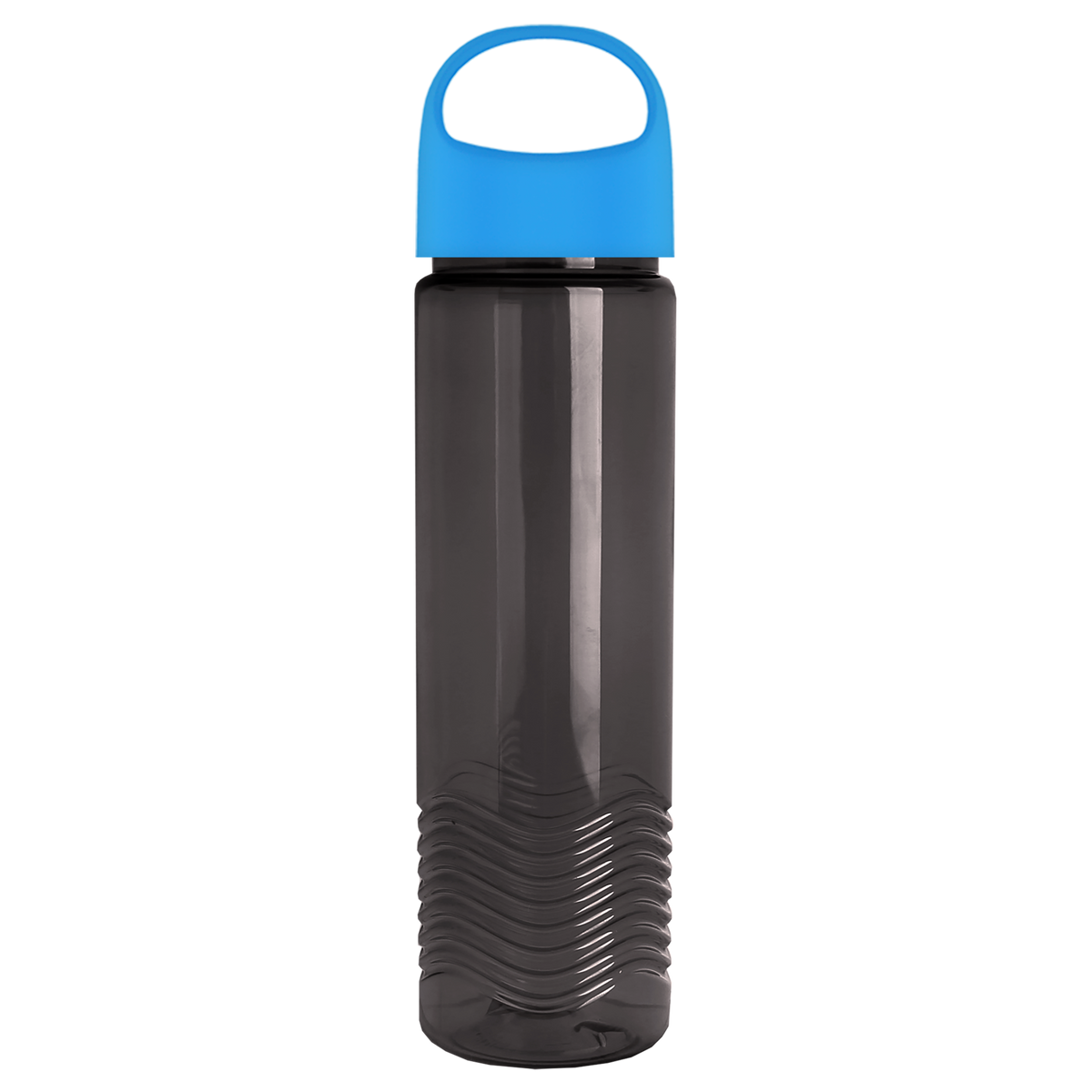 Custom logo Wave Tritan® Bottle with Oval Crest Lid - 24 oz.