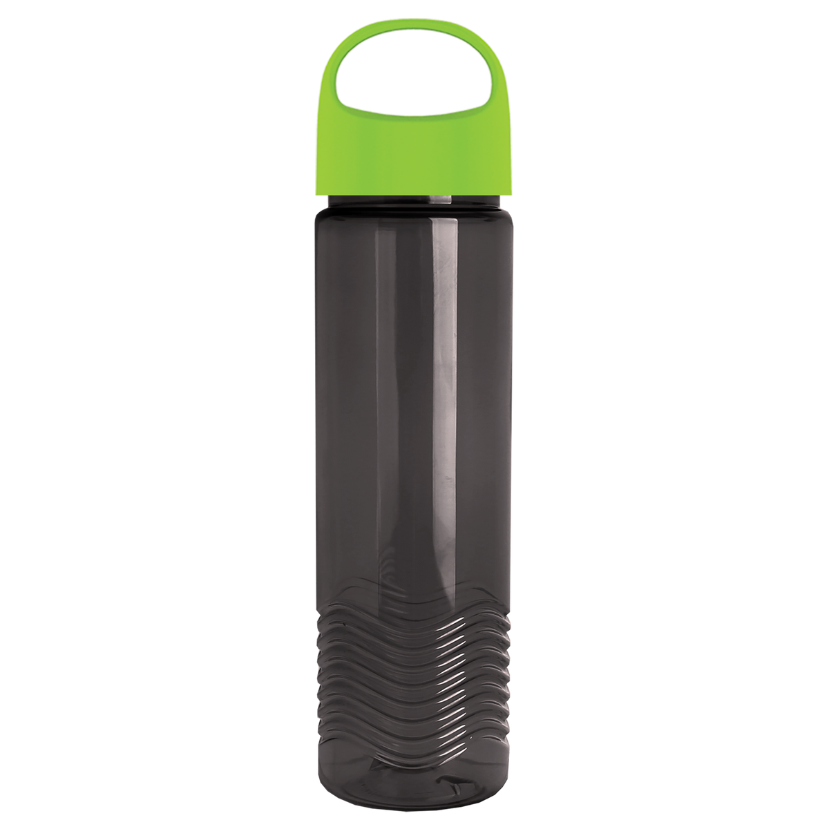 Custom logo Wave Tritan® Bottle with Oval Crest Lid - 24 oz.