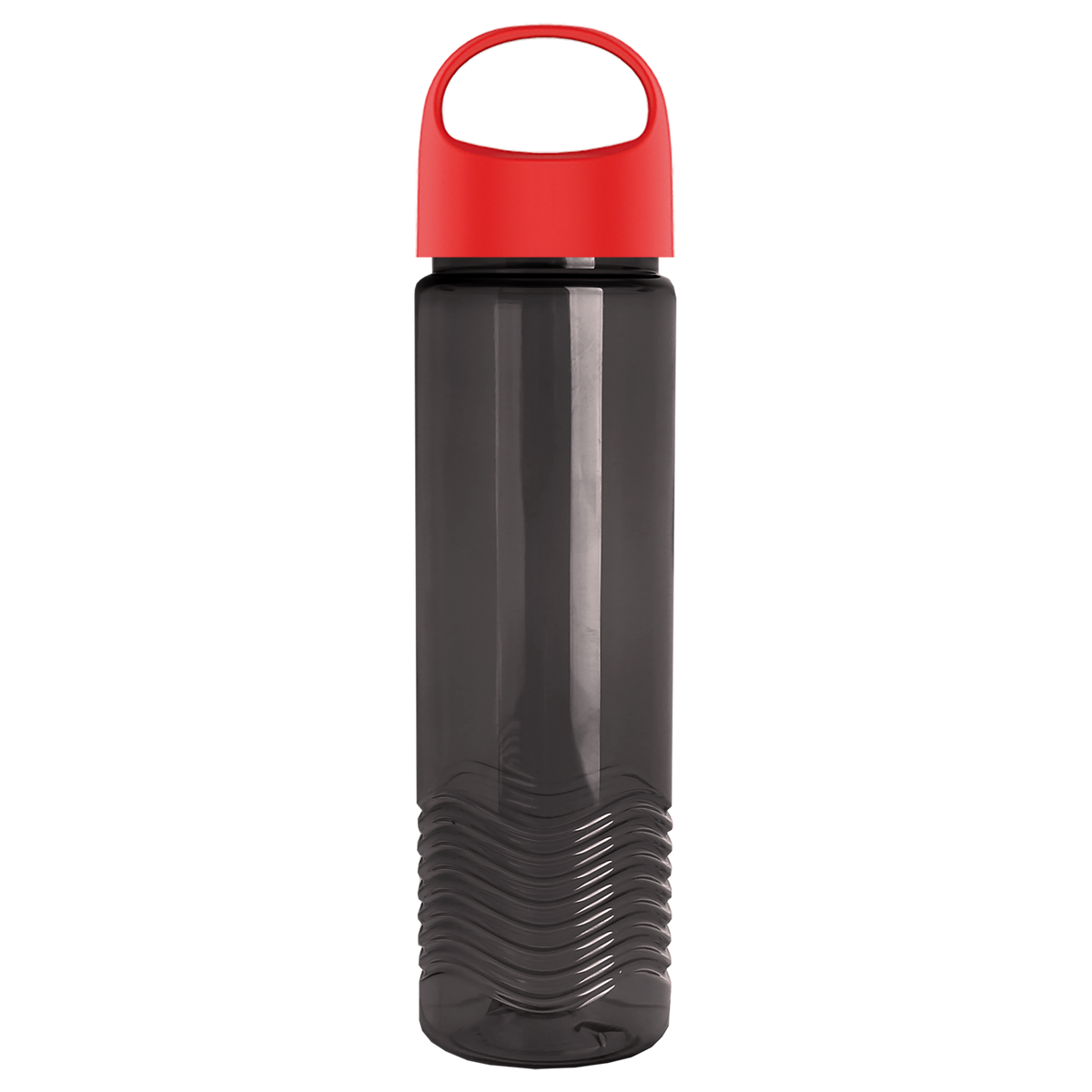 Custom logo Wave Tritan® Bottle with Oval Crest Lid - 24 oz.