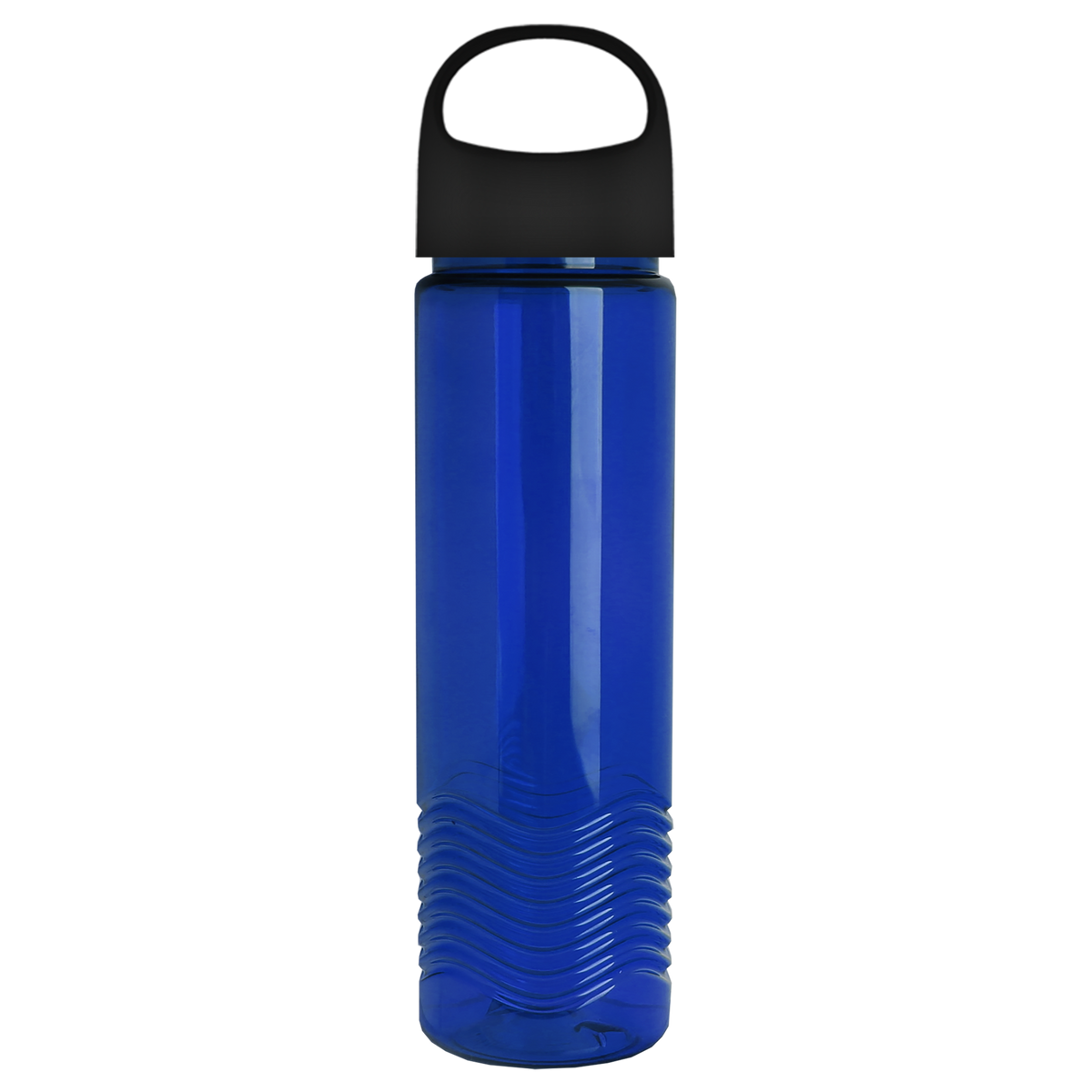 Custom logo Wave Tritan® Bottle with Oval Crest Lid - 24 oz.