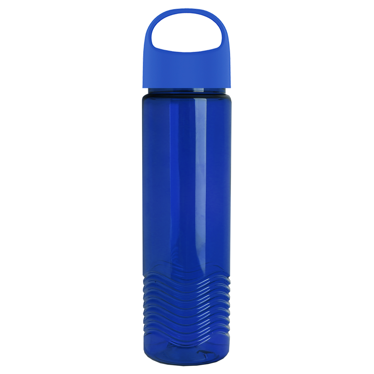 Custom logo Wave Tritan® Bottle with Oval Crest Lid - 24 oz.