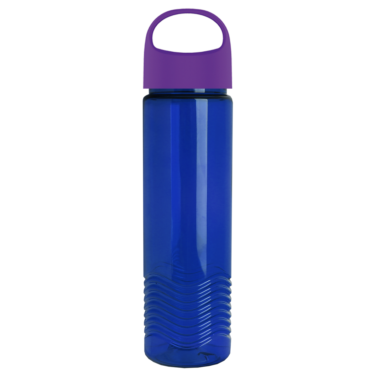 Custom logo Wave Tritan® Bottle with Oval Crest Lid - 24 oz.