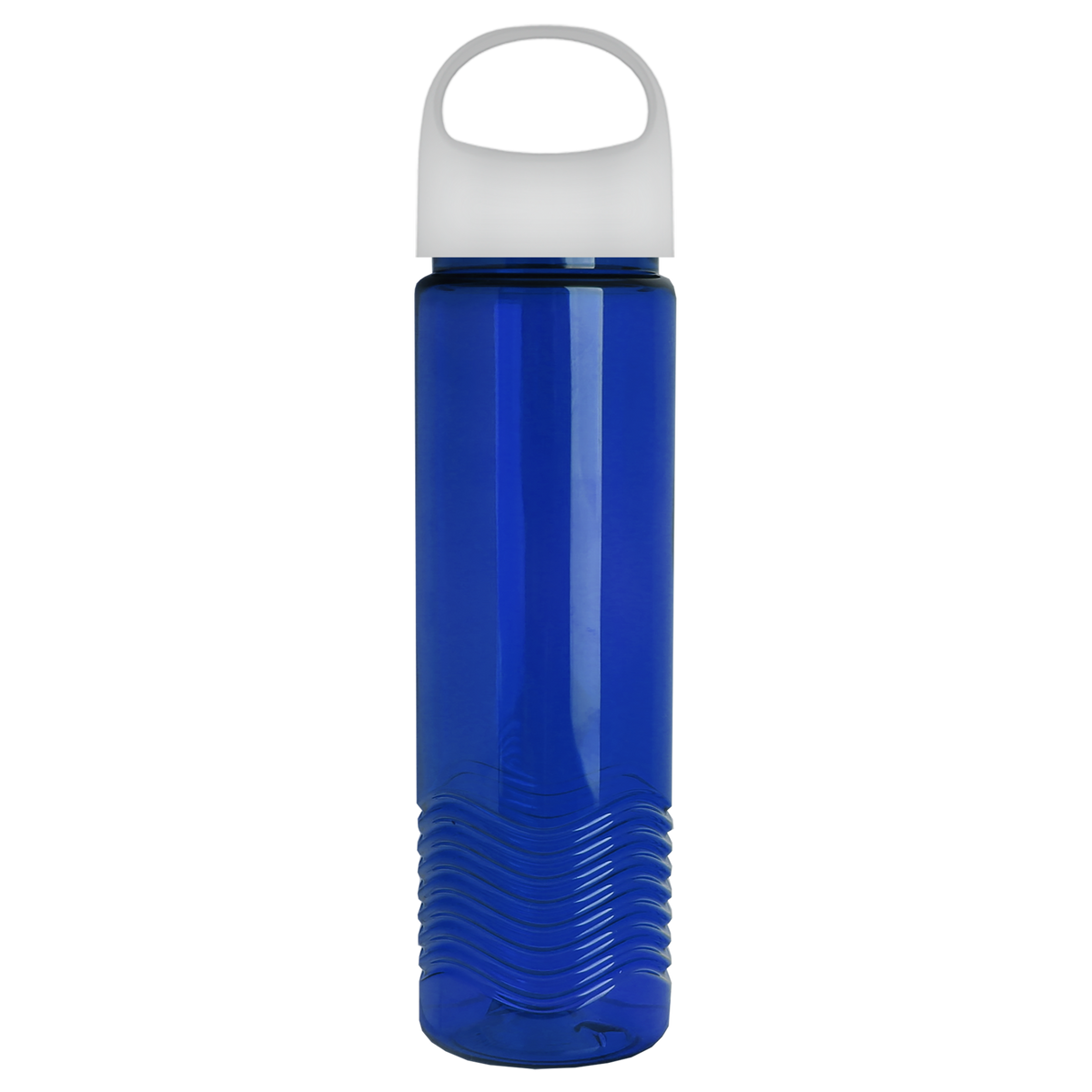 Custom logo Wave Tritan® Bottle with Oval Crest Lid - 24 oz.