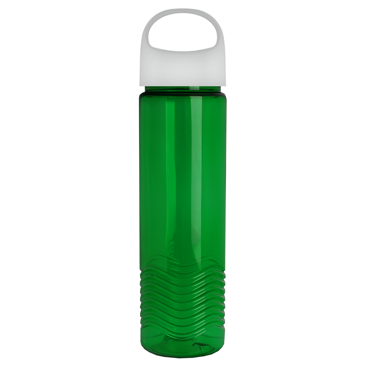 Custom logo Wave Tritan® Bottle with Oval Crest Lid - 24 oz.