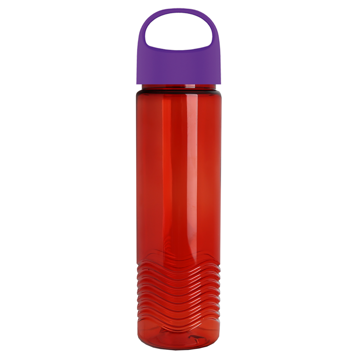 Custom logo Wave Tritan® Bottle with Oval Crest Lid - 24 oz.