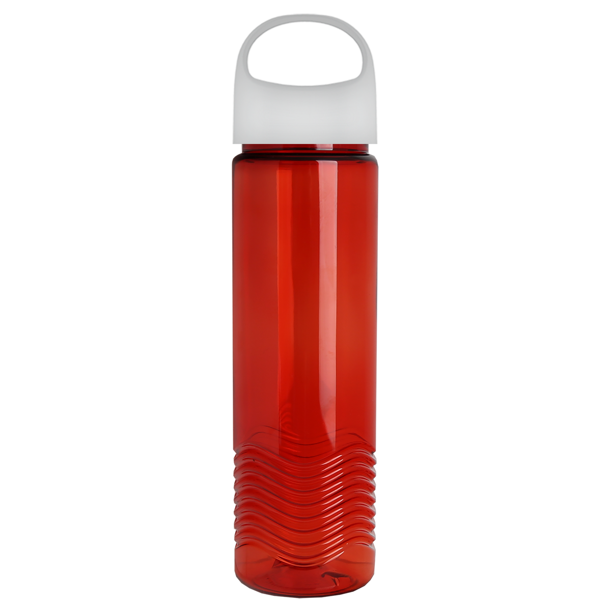 Custom logo Wave Tritan® Bottle with Oval Crest Lid - 24 oz.
