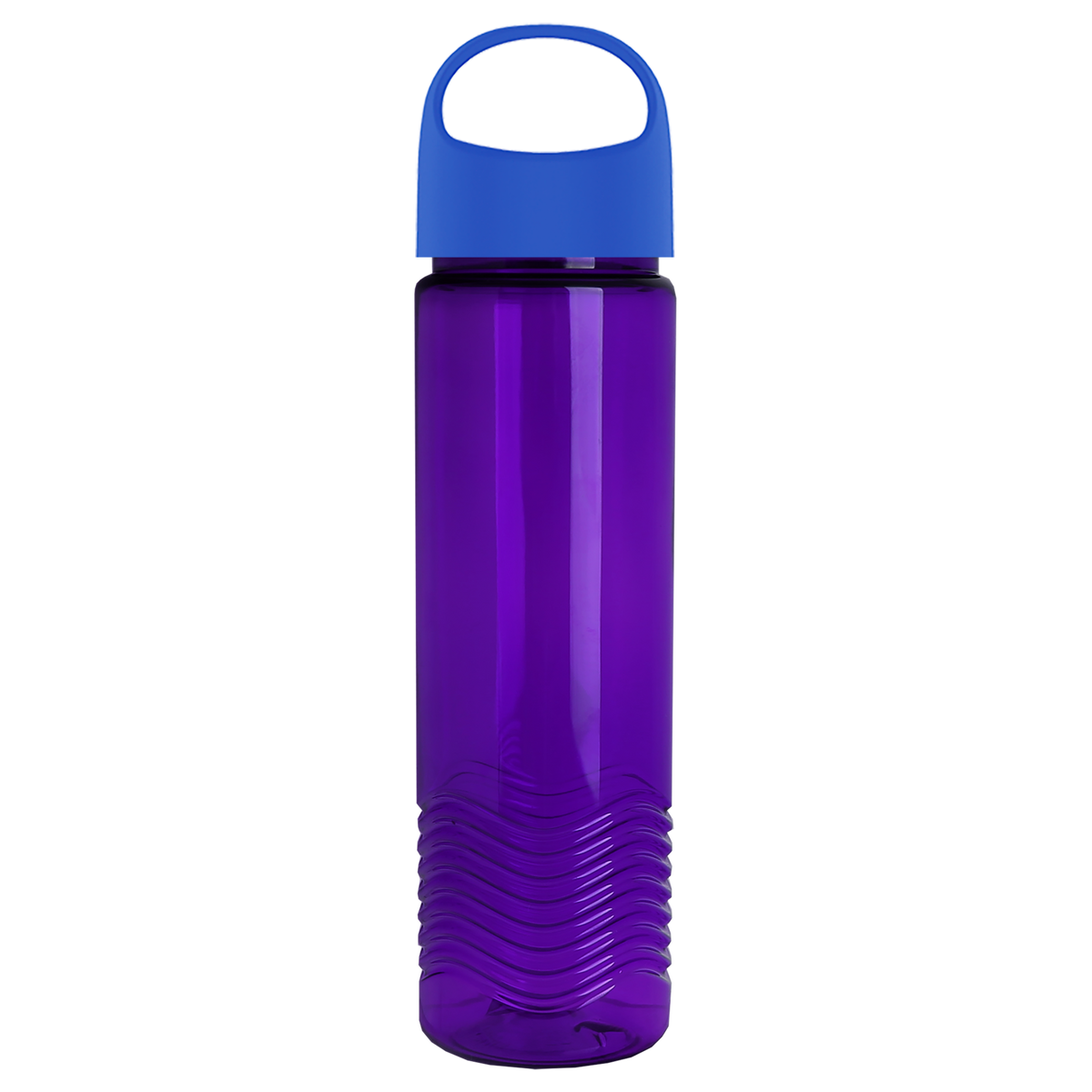 Custom logo Wave Tritan® Bottle with Oval Crest Lid - 24 oz.