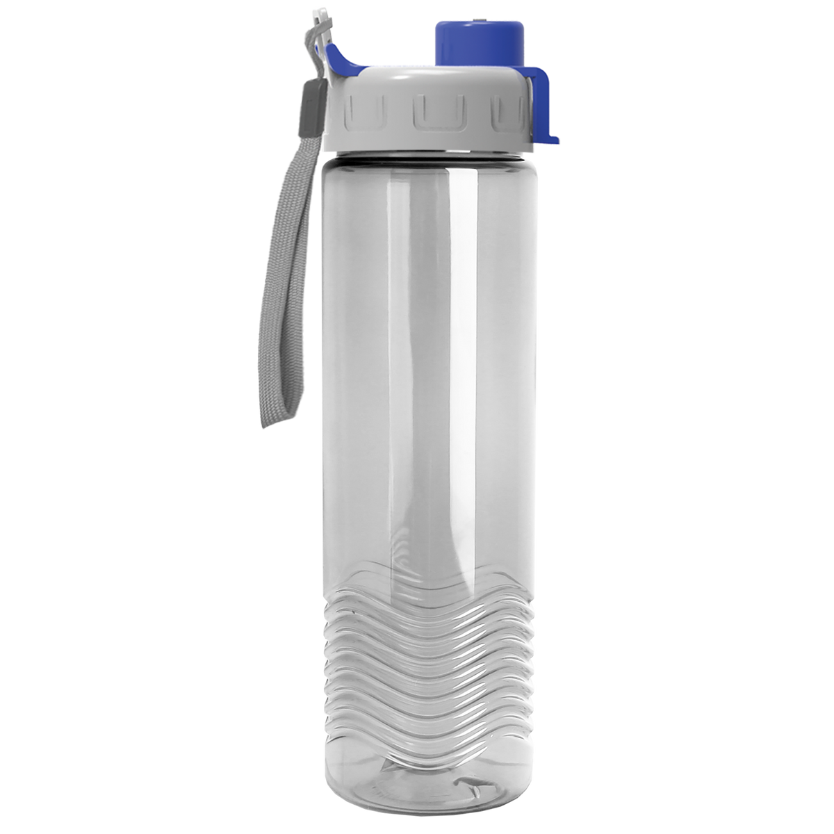 Custom logo Wave Tritan® Bottle with Quick-Snap Lid - 24 oz.