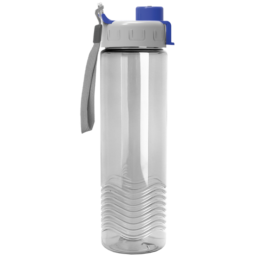 Wave Tritan® Bottle with Quick-Snap Lid - 24 oz.