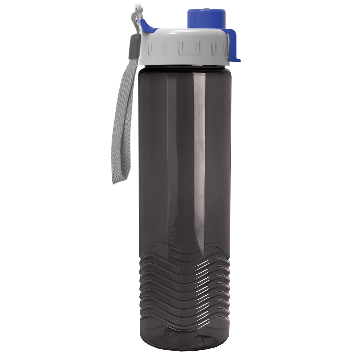 Custom logo Wave Tritan® Bottle with Quick-Snap Lid - 24 oz.