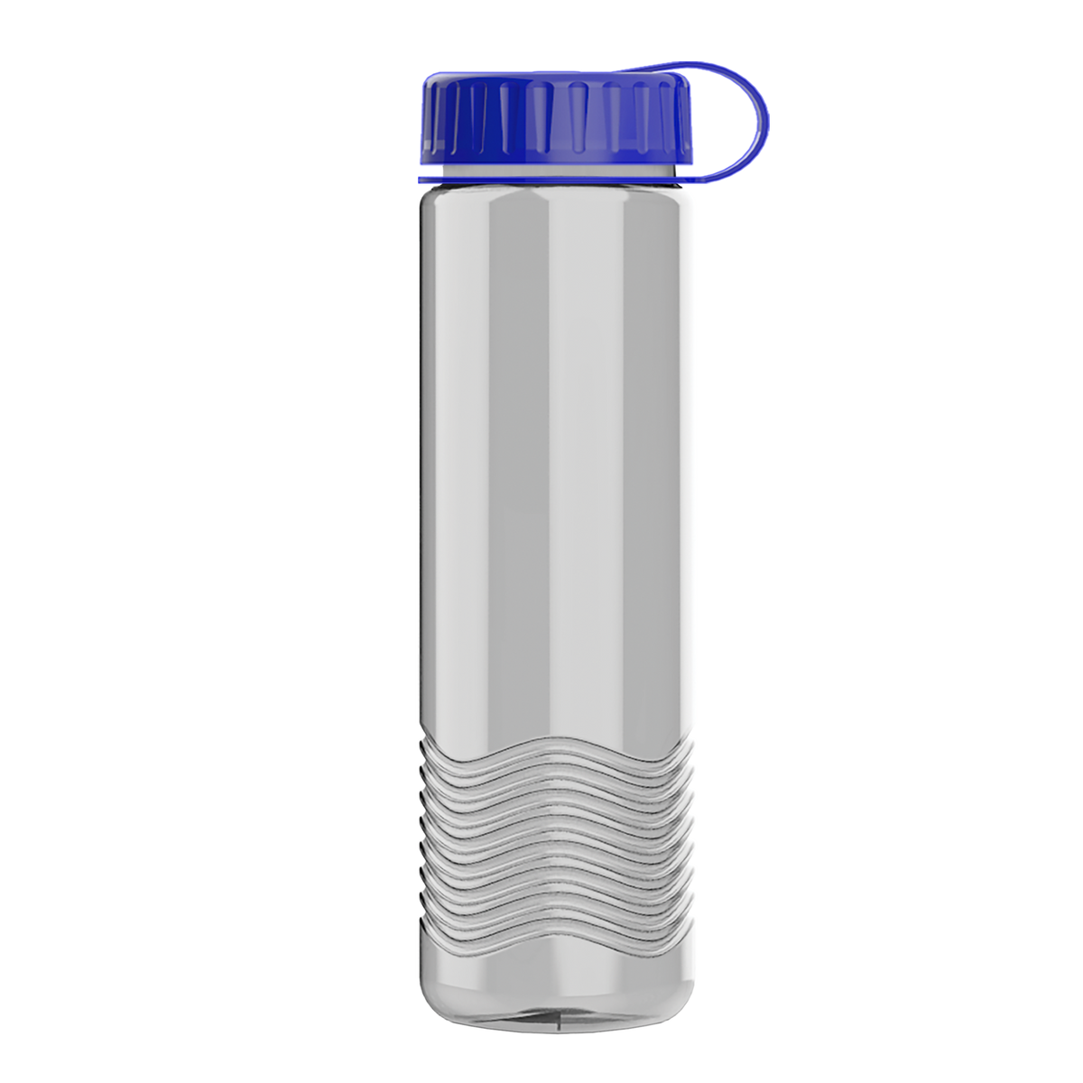 Custom logo Wave Tritan® Bottle with Tethered Lid - 24 oz.