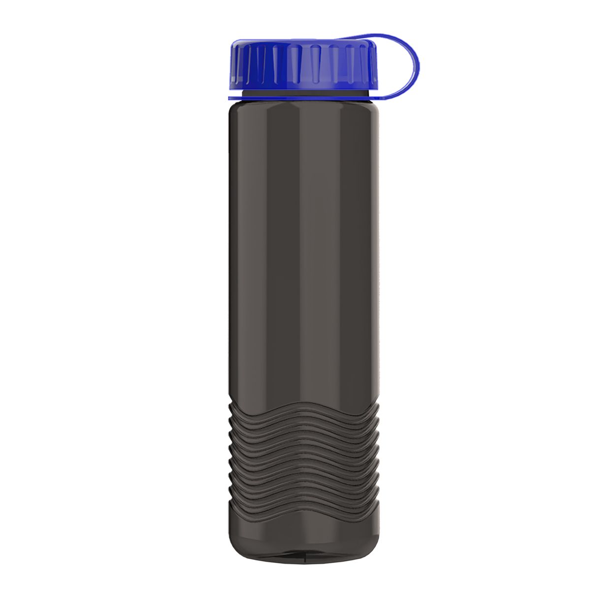 Custom logo Wave Tritan® Bottle with Tethered Lid - 24 oz.