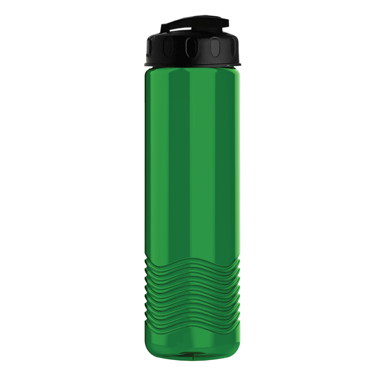 Custom logo Wave Tritan® Bottle with Flip-Top Lid - 24 oz.