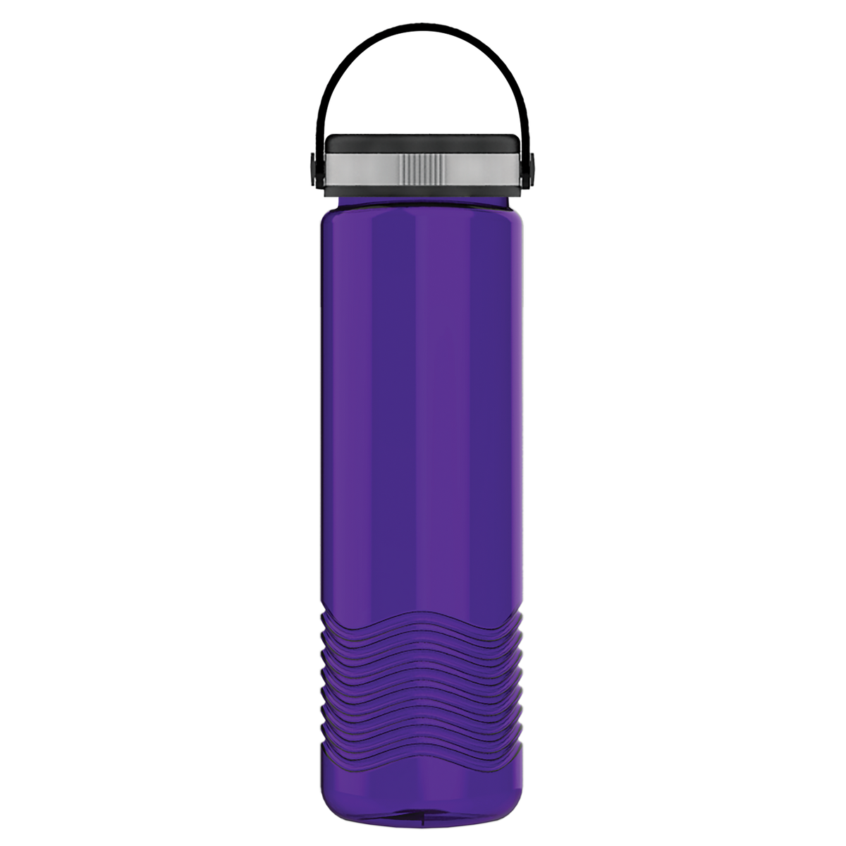 Custom logo Wave Tritan® Bottle with Grip Lid - 24 oz.