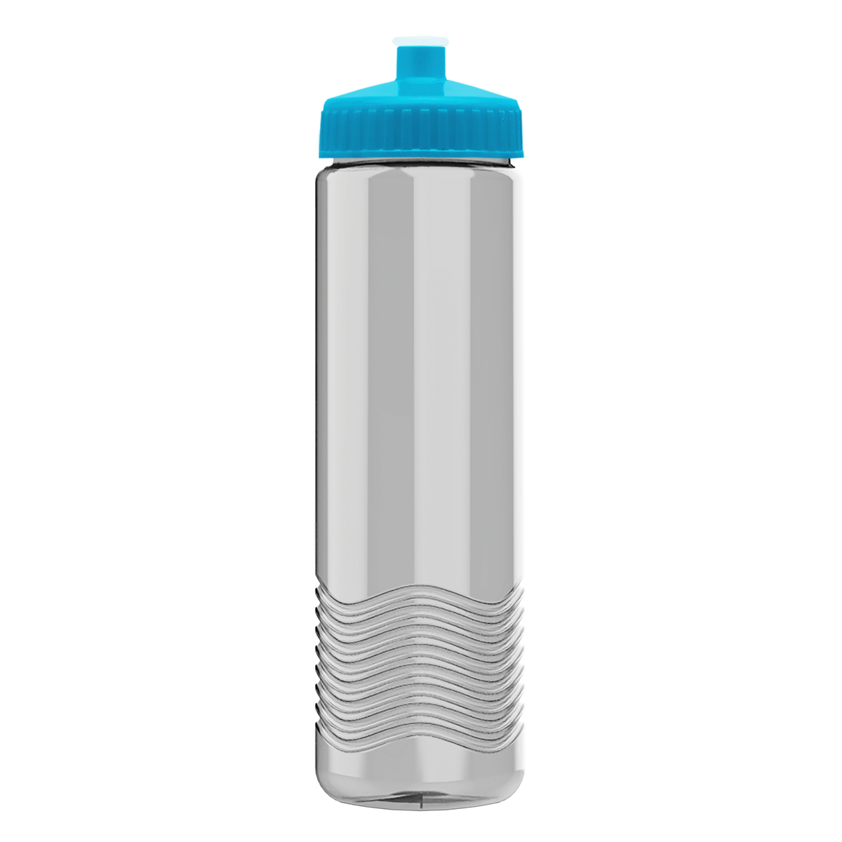 Custom logo Wave Tritan® Bottle with Push-Pull Lid - 24 oz.