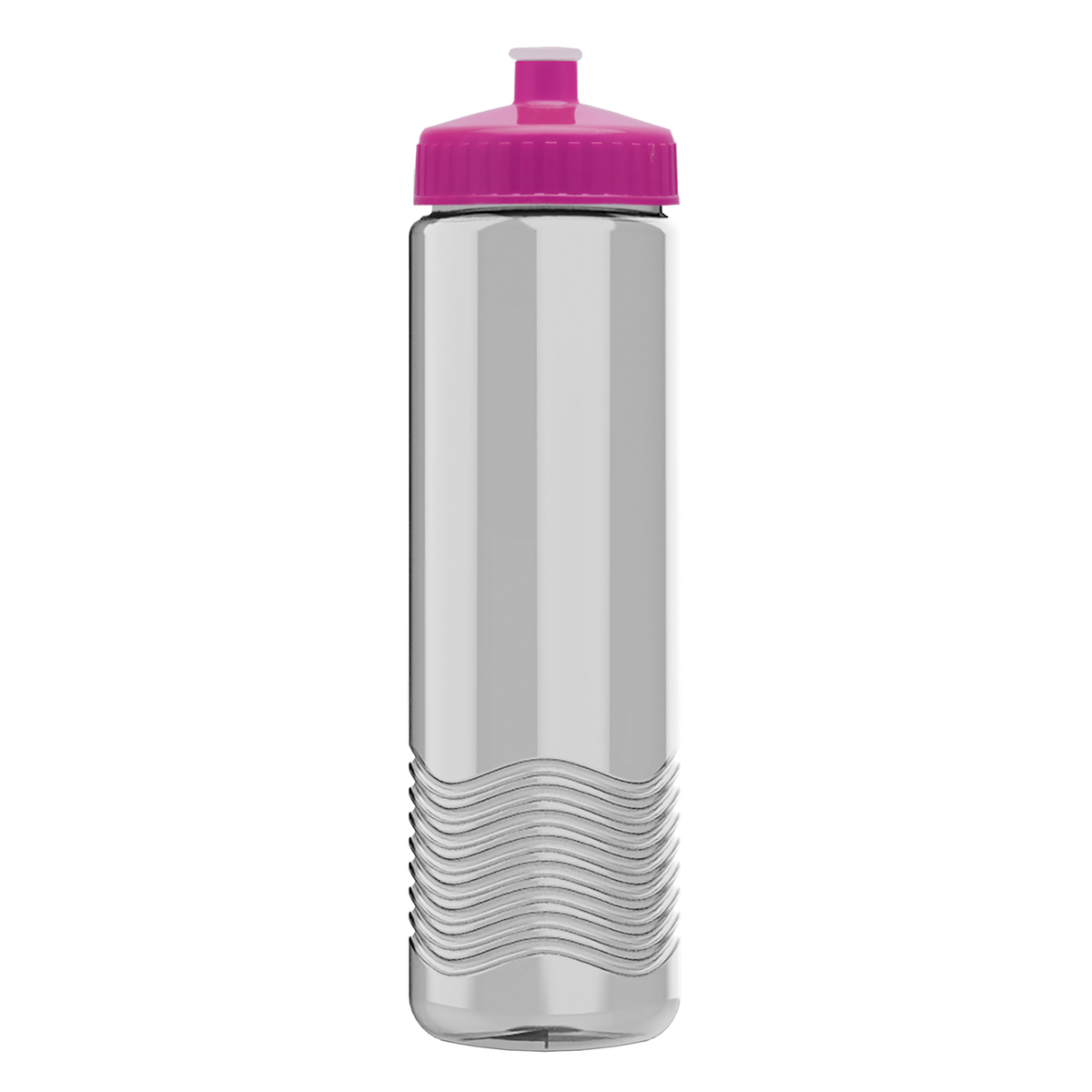 Custom logo Wave Tritan® Bottle with Push-Pull Lid - 24 oz.