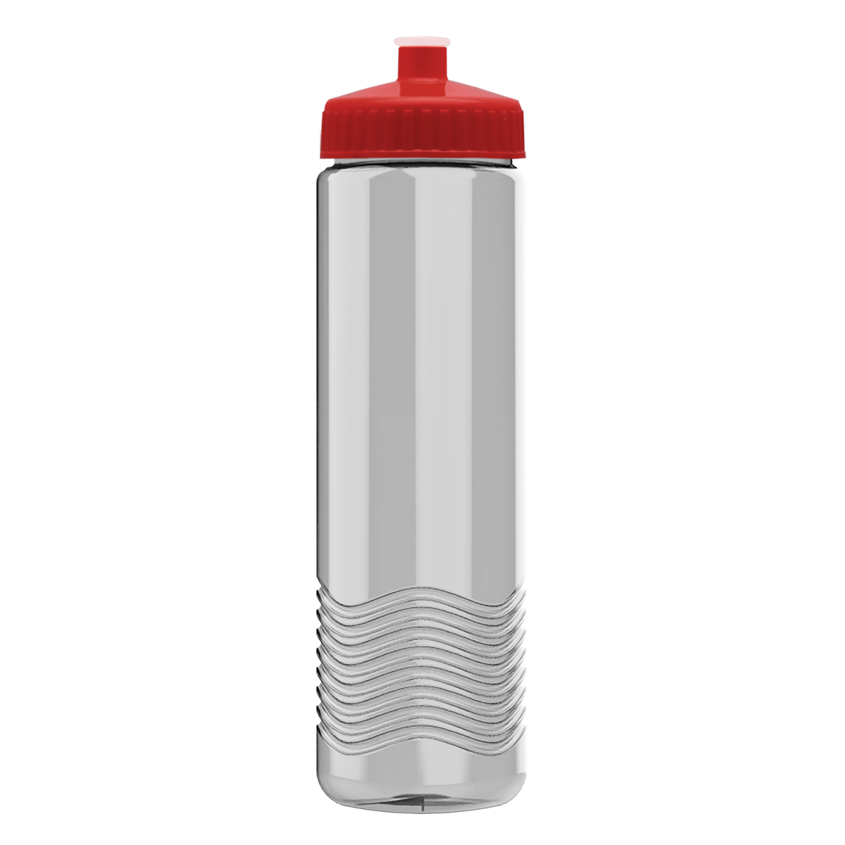 Custom logo Wave Tritan® Bottle with Push-Pull Lid - 24 oz.