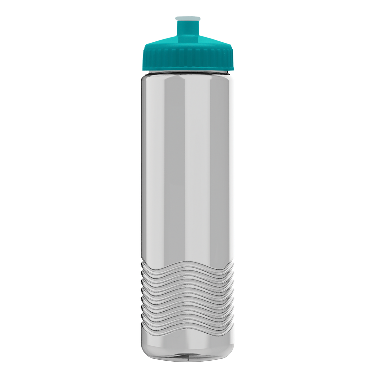 Custom logo Wave Tritan® Bottle with Push-Pull Lid - 24 oz.