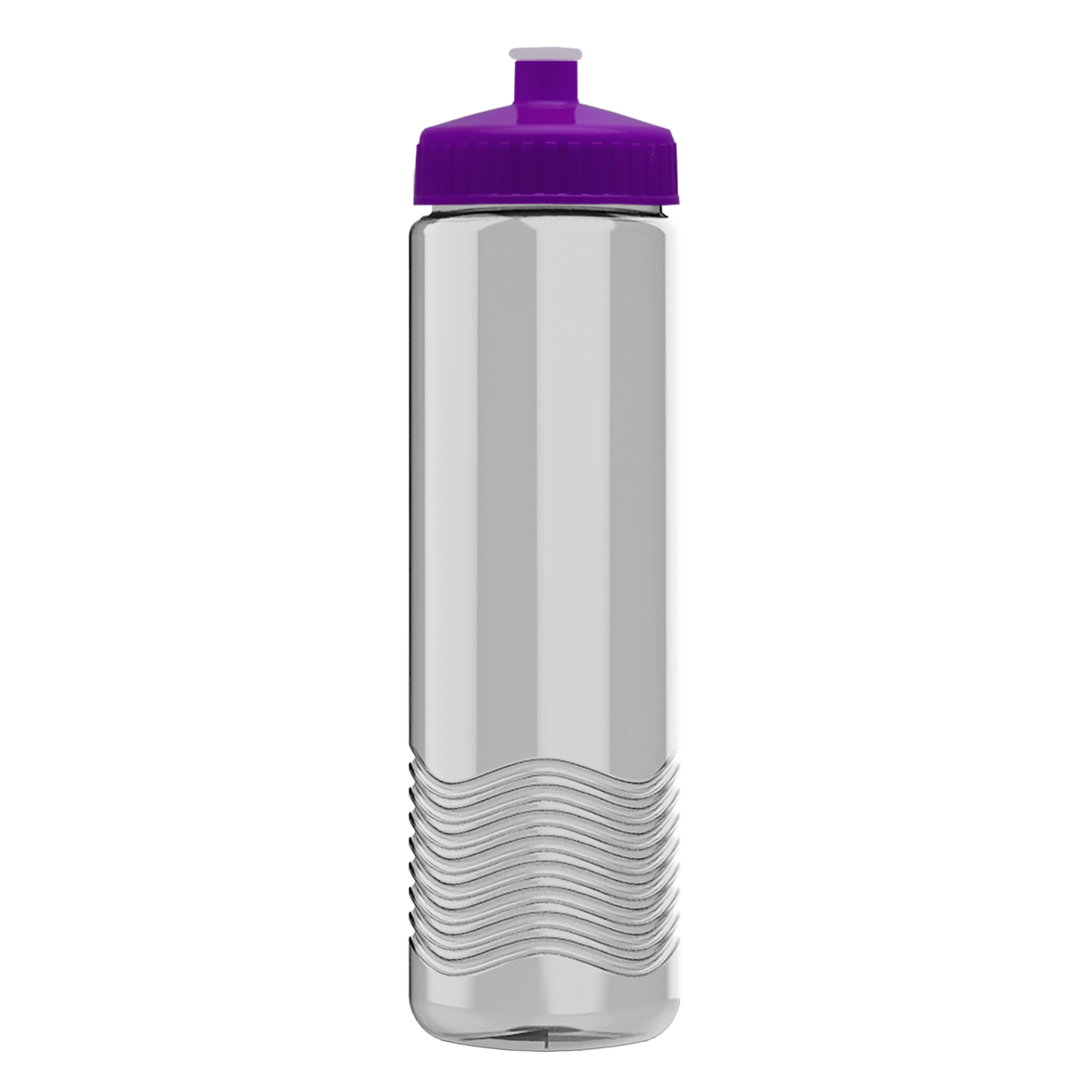 Custom logo Wave Tritan® Bottle with Push-Pull Lid - 24 oz.