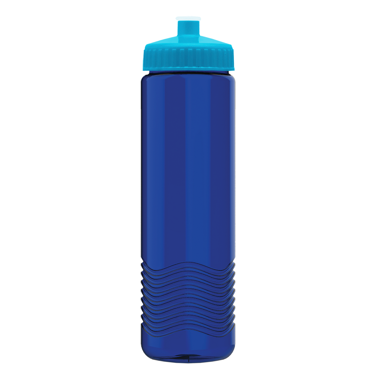 Custom logo Wave Tritan® Bottle with Push-Pull Lid - 24 oz.