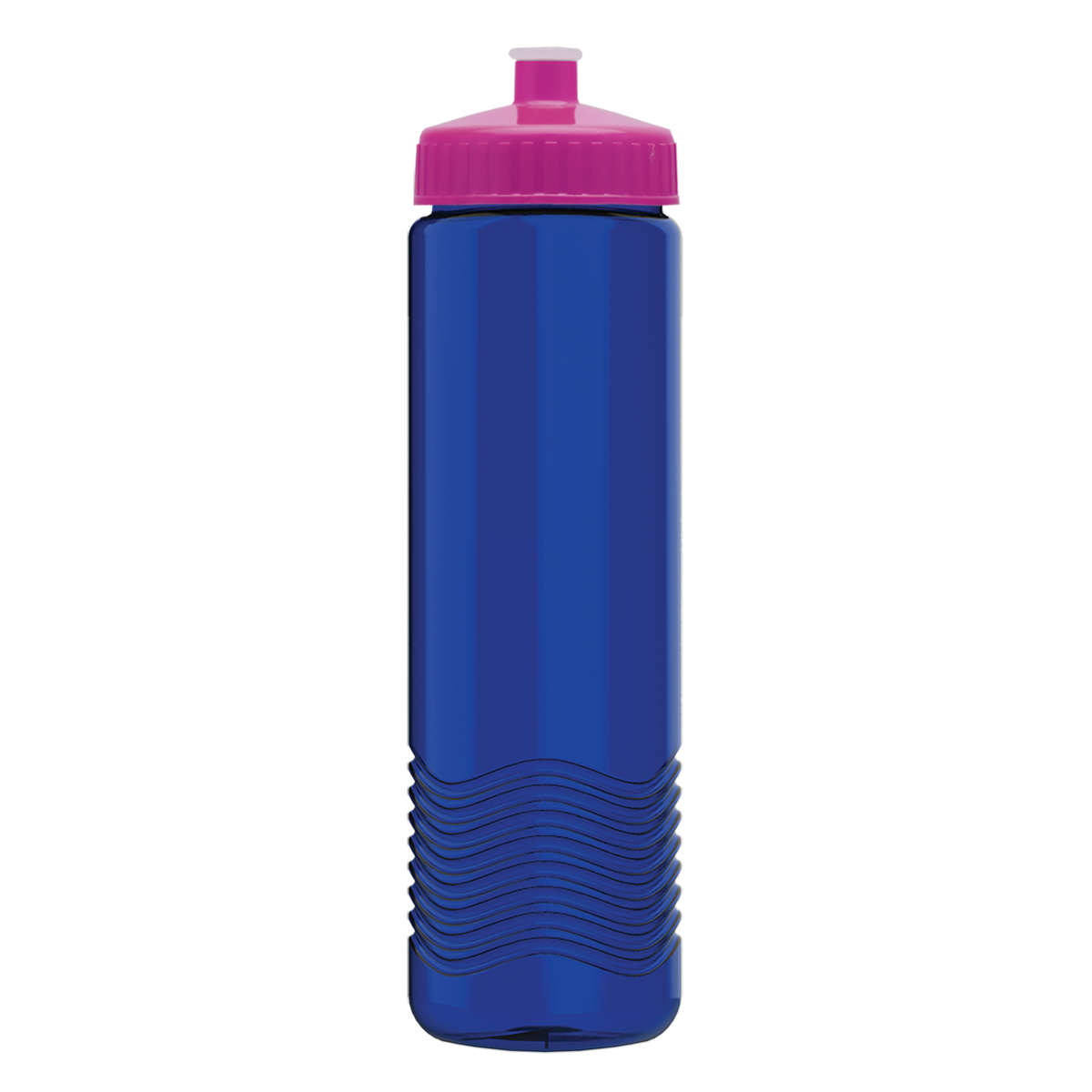 Custom logo Wave Tritan® Bottle with Push-Pull Lid - 24 oz.